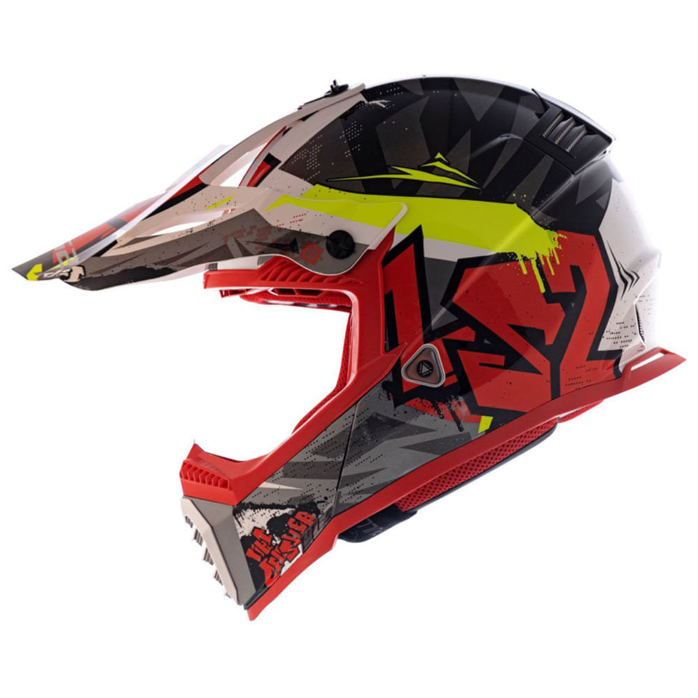 Capacete LS2 MX437 Fast Crusher