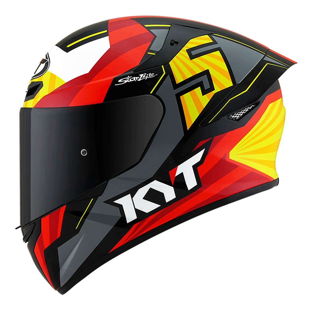 Capacete KYT TT Course Flux Jaume Masia zelao