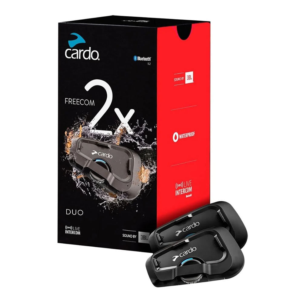 Intercomunicador Cardo Freecom 2X Duo Duplo