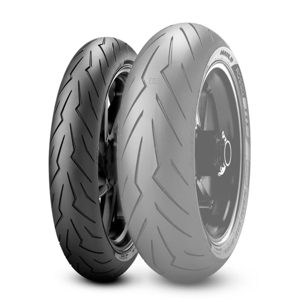 Pneu Pirelli Diablo Rosso III 110/70R17 54H TL Dianteiro
