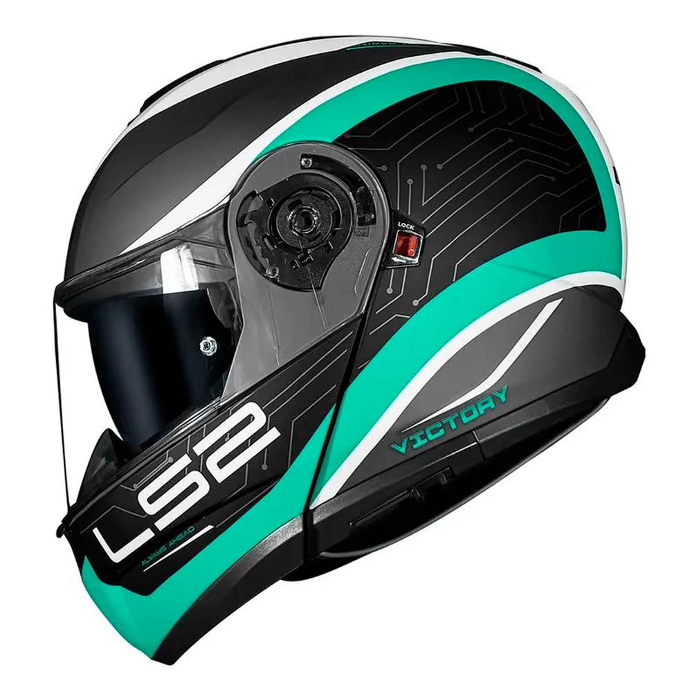 Capacete LS2 FF908 Strobe II Victory Escamoteável