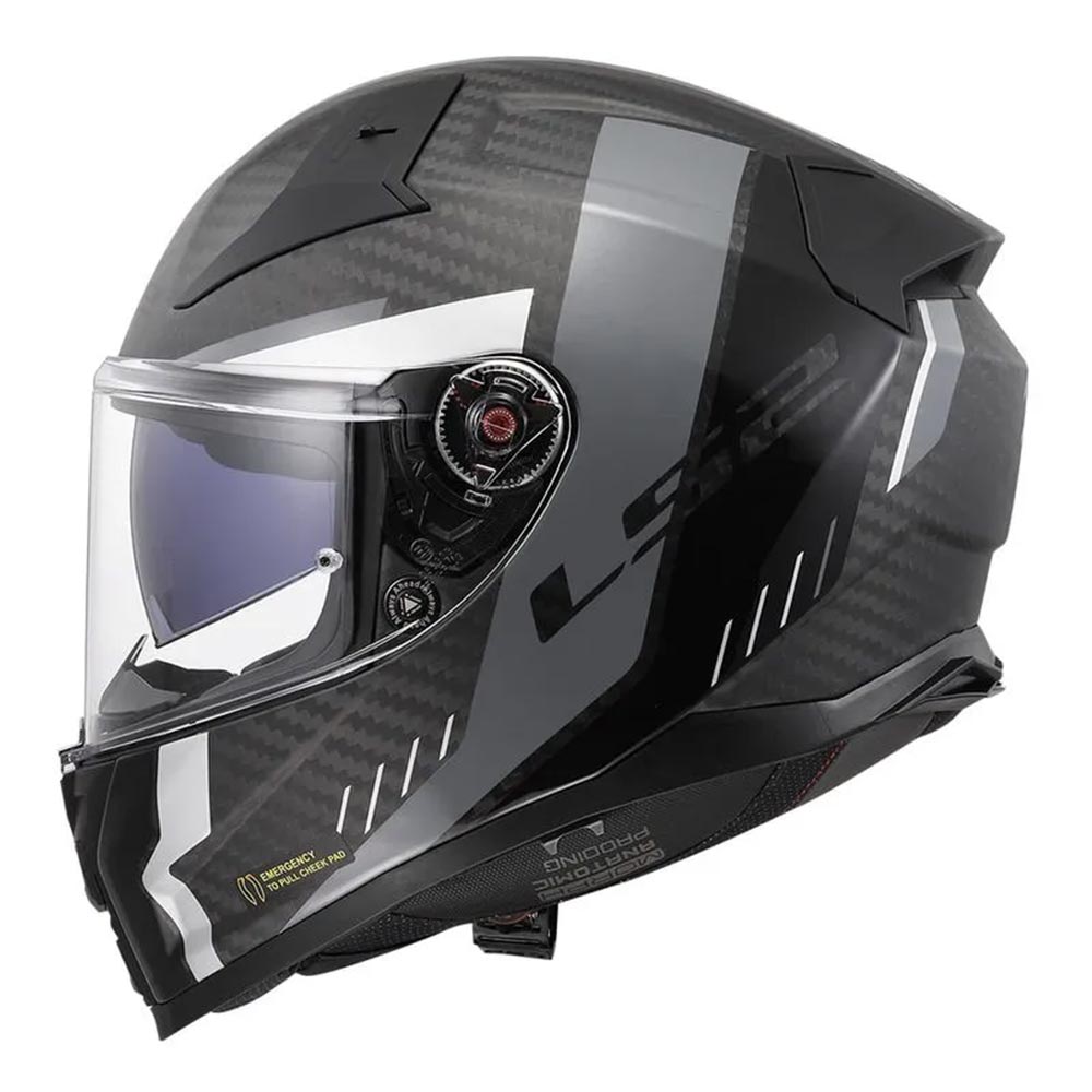 Capacete LS2 FF811 Vector II Carbon Grid